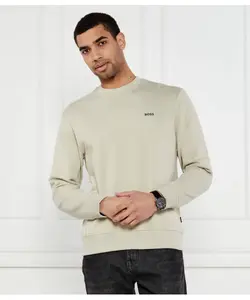 Толстовка we_number Regular fit Boss Orange, бежевый