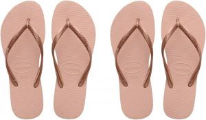 Вьетнамки Havaianas для женщин - удобные, прочные и стильные летние сандалии для пляжа и повседневной носки, Ballet Rose