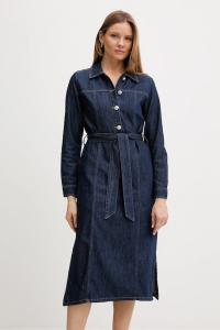 Джинсовое платье DKNY, темно-синий