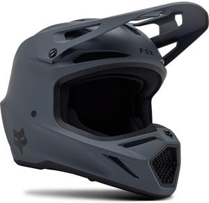 Мотоциклетный шлем Fox Racing Unisex V3 для мотокросса и бездорожья, Graphite Solid
