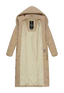 Зимнее пальто NATALKA Ragwear, серо-коричневый