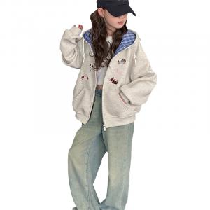 Топ для подростков на весну и осень Disney, серый