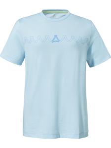 Schöffel Футболка для тренировок 'Elmori' в синем, светло-голубом цвете
