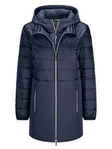 Пальто межсезонное Goldner, темно-синий