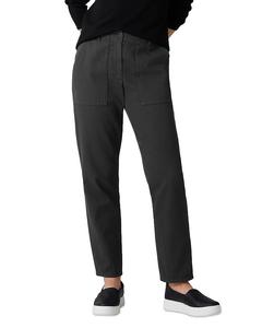 Зауженные брюки Eileen Fisher, черный