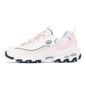 Кроссовки Skechers D"Lites 1.0 Chunky Sneakers Women's Low-top Pink/white, белый