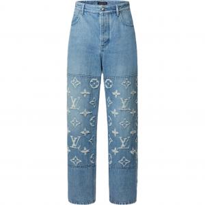 Джинсы для скейтбординга LOUIS VUITTON, синие