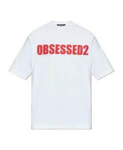 Футболка с логотипом Dsquared2, белый