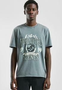 Футболка QS Print T-shirt, Blassblau/Blue