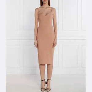 Платье Elisabetta Franchi, бежевый