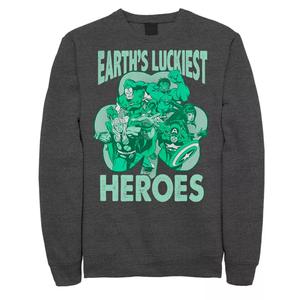 Мужской пуловер Marvel Luckiest Heroes Licensed Character