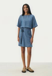 Джинсовая юбка Wrap skirt Part Two, цвет Medium Blue Denim