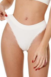 Стринги Yenita Tanga mit Spitze Ribbed Collection, белый