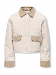 ONLY GIRLS Межсезонная куртка 'KOGRosalina' в цвете Cream, Camel