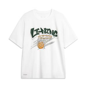 Li Ning Мужская футболка с подкладкой, Белый