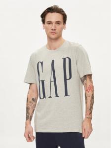 Футболка стандартного кроя Gap, серый
