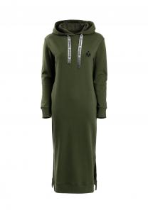 Платье макси LONG Marat, оливковый