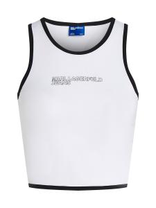 Топ KARL LAGERFELD JEANS, белый