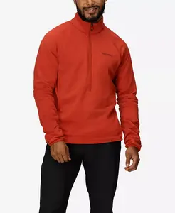 Мужская флисовая толстовка Leconte с молнией до середины Marmot, красный