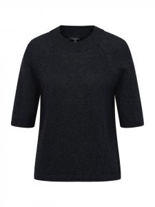 Свитер с круглым вырезом в цвете 290-черный Bugatti