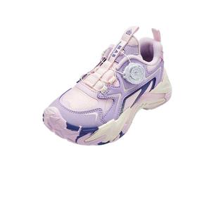 Детская теплая обувь ACCOMPANY GROWTH с низким верхом для отдыха на природе. Для детей от 3 до 7 лет. BALABALA, серый/фиолетовый