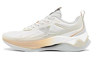 Кроссовки мужские с низким верхом белые/коричневые Xtep