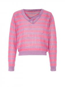 Женский свитер лавандово-розового цвета myMo