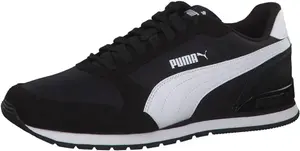 Кроссовки PUMA Unisex ST Runner v2 NL, белый/черный