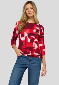 Топ Rabe Long sleeved top, Dunkelrot/Red