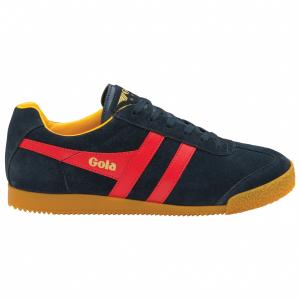 Кроссовки Gola Gola Harrier Suede, цвет Navy/Red/Sun