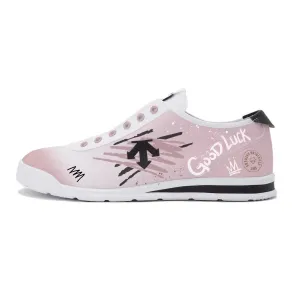 Cron Tempo устойчивые к истиранию повседневные ботинки Unisex DESCENTE, белый розовый