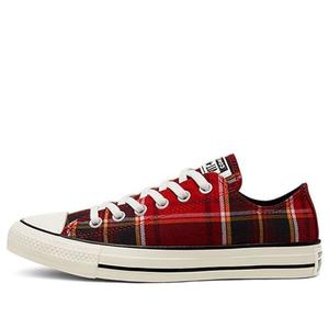 Кроссовки chuck taylor all star red plaid sneakers 'red black' Converse, красный