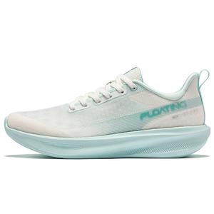 Erke Кроссовки для бега Water Float 6 женские, низкие, цвет: микрокристаллический, белый, холодный зеленый
