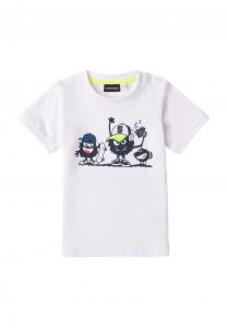 Футболка с принтом Sarabanda, белый