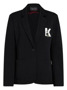 Джерси-блейзер X Disney Karl Lagerfeld, черный