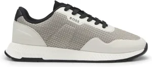Кроссовки BOSS Mens Titanium_Runn_Meth, бежевый