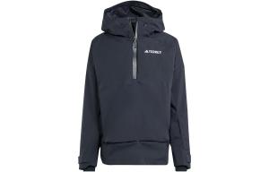 Лыжная куртка мужская черная Adidas, черный