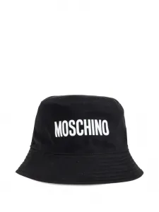 Двусторонняя панама с логотипом Moschino, бежевый