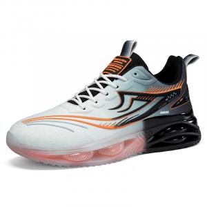 Низкие повседневные туфли мужские King Jinmai, Gray Orange