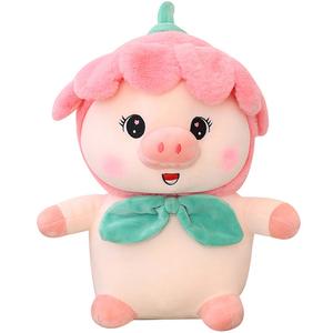 Новинка Flower Pig, креативный Sunflower Pig, тканевая кукла плюшевая игрушка высота 23см/35см/45см Mocha duck, Sunflower Pig