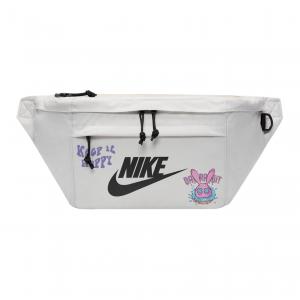 Nike Тканевая поясная сумка через плечо кроссбоди на плечо унисекс светло-бежевая, Rabbit