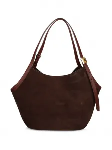 Замшевая сумка-тоут Kate Spade, коричневый