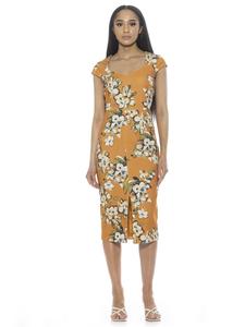 Платье Джиа ALEXIA ADMOR, цвет mustard multi