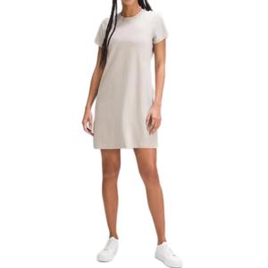 Женское платье с коротким рукавом Lululemon, Raw Linen/Rwli