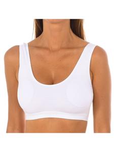 Спортивный бюстгальтер белого цвета Kisses and Love