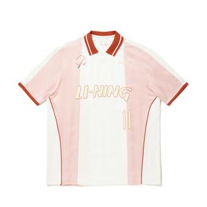 Футболка Unisex LiNing, белый/персиковый