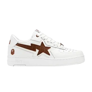 Кроссовки Bapesta Icon #1 M2 'Croc Pack - White Brown', коричневый