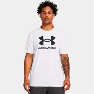 Футболка с коротким рукавом спортивная Under Armour Sportstyle Logo, белый