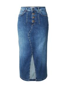 Миди юбка Cartoon, Blue denim