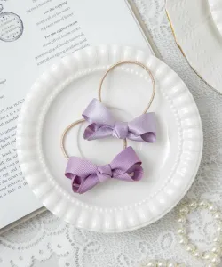 Небольшие резинки для волос (набор из 2 штук) Panpantutu, цвет Prima Shiny Lavender